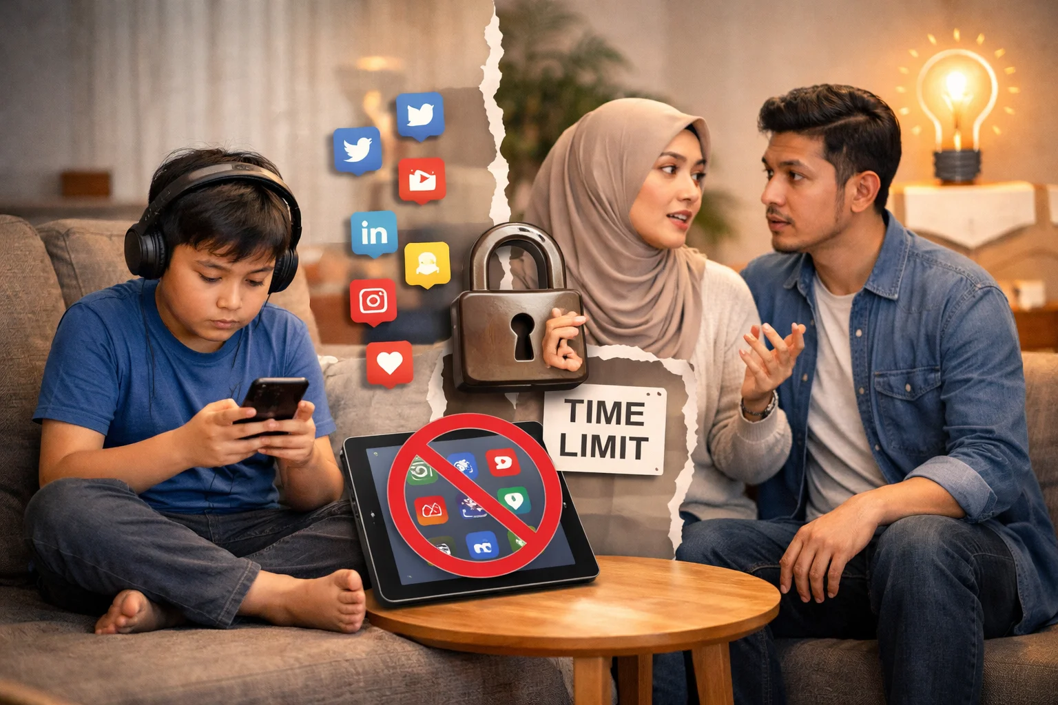 anak bermain gadget