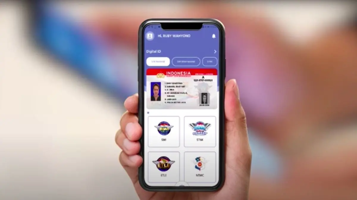 SIM Digital Kini Bisa Dipakai Saat Pemeriksaan Polisia. foto: ist